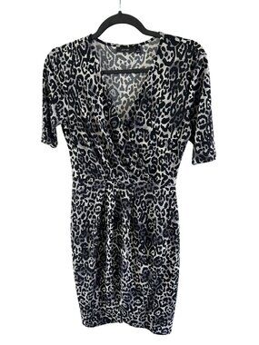 Apt. 9 Lovely Leopard Mini Dress Size XS